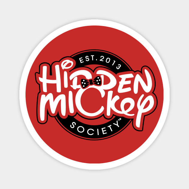 Dots that Rock Black & White HMS Logo Magnet by hiddenmickeysociety